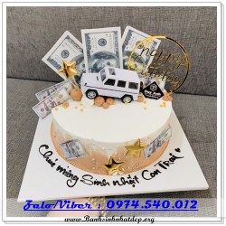 Mẫu Bánh Sinh Nhật Đẹp - A405